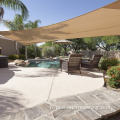 Parasol Shade Sail en extérieur de la piscine de patio